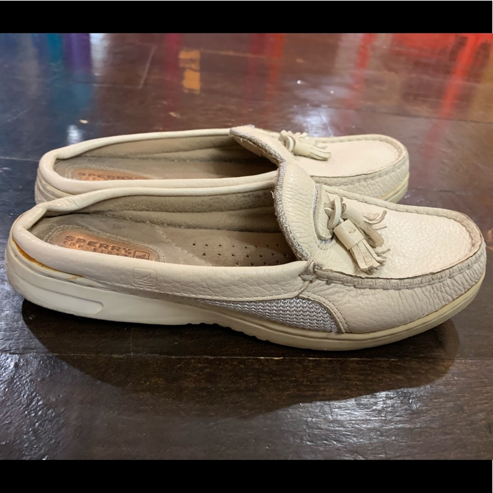 2 for $20 sale-Sperry Top-Sider leather slides